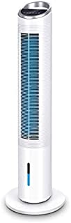 Evaporative Air Cooler - 40'' Portable Oscillating Fan Tower Fan with Evaporative Cooler & Humidifier, 3-Speed Setting 3-Wind Type Remote Control 70°Oscillating 8 Hour Timer LCD Control Super Quiet