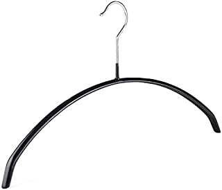 ATYMD The Hanger Store 20 Pices Black Knitwear Non Slip Rubber Coat Hangers-Choose Quantity