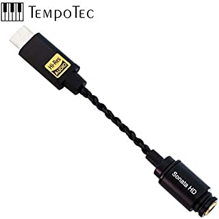 TempoTec Mini & Headphone Amps Sonata HD Portable audio Headphones Amplifier USB TYPE C to 3.5MM DAC for Android Phone PC MAC,Windows,MacOSX System Smartphone Laptop