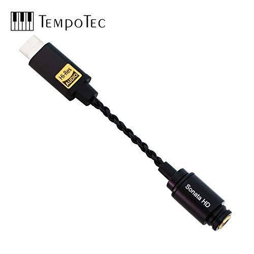 TempoTec Mini & Headphone Amps Sonata HD Portable audio Headphones Amplifier USB TYPE C to 3.5MM DAC for Android Phone PC MAC,Windows,MacOSX System Smartphone Laptop