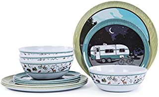 12pcs Melamine Dinnerware, Marjoy