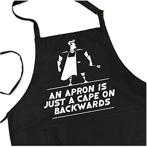 BBQ Grill Apron - 4 Utility Pockets