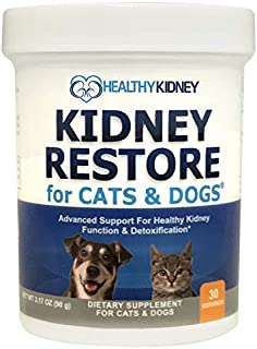 Cat and Dog Kidney Support, Natural Renal Supplements to Support Pets, Feline, Canine Healthy Kidney Function and Urinary Track. Essential for Pet Health, Pet Alive, Easy to Add to Cats and Dogs Food