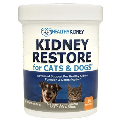 Cat and Dog Kidney Support, Natural Renal Supplements to Support Pets, Feline, Canine Healthy Kidney Function and Urinary Track. Essential for Pet Health, Pet Alive, Easy to Add to Cats and Dogs Food