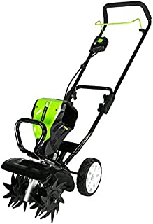 Greenworks 10-Inch 80V Cordless Tiller Cultivator, Battery and Charger Not Included