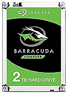 Seagate BarraCuda 2TB Internal Hard Drive HDD  3.5 Inch SATA 6Gb/s 7200 RPM 256MB Cache 3.5-Inch  Frustration Free Packaging (ST2000DM008)