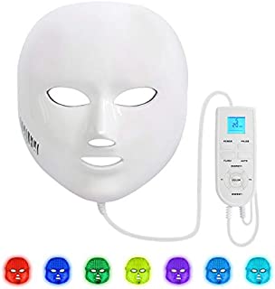 Light Therapy Mask, NEWKEY Led Face Mask Light Therapy for Skin Rejuvenation - Anti Aging - Fine Lines & Wrinkles - Dark Spots - Daily Care Skin Care product