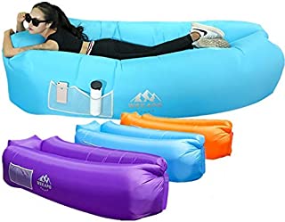 Wekapo Inflatable Lounger Air Sofa Hammock-Portable,Water Proof& Anti-Air Leaking Design-Ideal Couch for Backyard Lakeside Beach Traveling Camping Picnics & Music Festivals