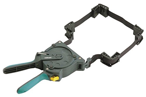 wolfcraft 3681404 One-Hand Ratcheting Band Clamp, 16