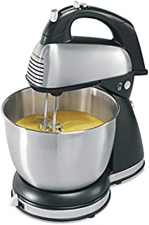 Hamilton Beach Classic Hand and Stand Mixer, 4 Quarts, 6 Speeds (64651)