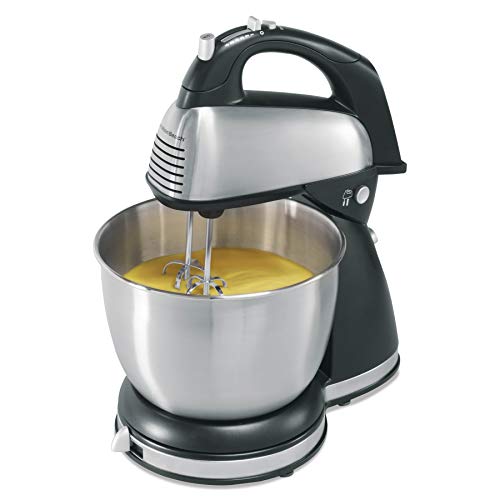 Hamilton Beach Classic Hand and Stand Mixer, 4 Quarts, 6 Speeds (64651)