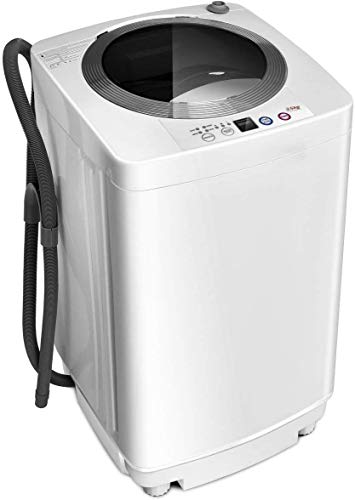 Giantex Portable Compact Full-Automatic Laundry 8 lbs Load Capacity Washing Machine