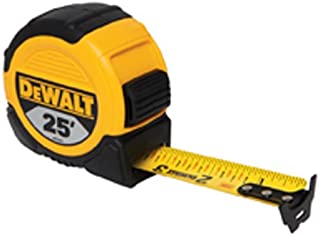 DEWALT DWHT33373L 1 1/8-Inch x 25-Foot Short Tape, 10-Foot Stand Out