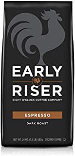 Early Riser Espresso Ground Coffee, 24 Ounce