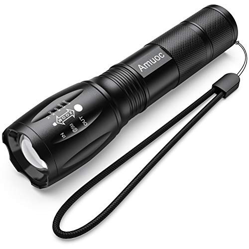 Amuoc, LED Tactical Flashlight S1000