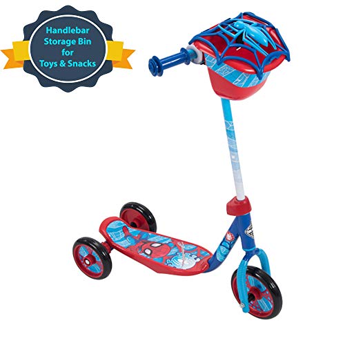 Huffy Bicycle Company Marvel Spider-Man Preschool Scooter, One Size, Red