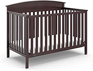 Graco Benton 4-in-1 Convertible Crib, Espresso, Solid Pine and Wood Product Construction, Converts to Toddler Bed or Day Bed (Mattress Not Included)