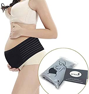 Maternity Belt Pregnancy Support Belt Bump Band Abdominal Support Belt Belly Back Bump Brace Strap Black