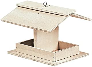 DIY Bird Feeder Kits (Set of 12 Unfinished Wooden Craft Kits) Do it Yourself Crafts for Kids