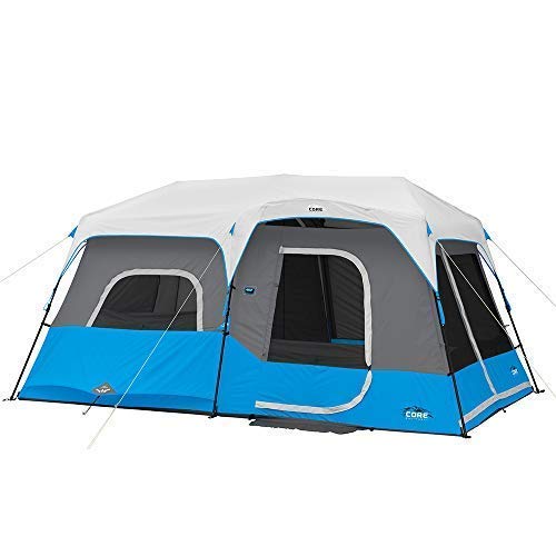 Core Lighted 9 Person Instant Cabin Tent - 14' x 9'