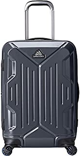 Gregory Quadro 22 Inch Expandable Hardside Carry-On Spinner Luggage (Slate Black)