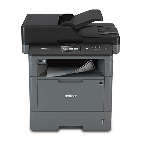 Brother Monochrome Laser Multifunction All-in-One Printer, MFC-L5700DW, Flexible Network Connectivity, Mobile Printing & Scanning, Duplex Printing, Amazon Dash Replenishment Enabled, Black