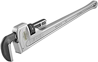 RIDGID 31110 Model 836 Aluminum Straight Pipe Wrench, 36-inch Plumbing Wrench