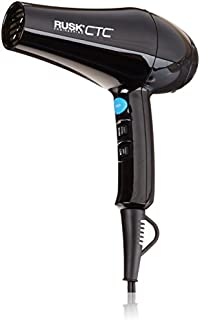 RUSK Engineering CTC Lite Technology Professional Lightweight 1900 Watt Dryer with Diffuser and Concentrator Attachments, Made with an Innovative Design