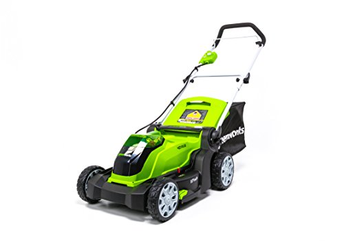 Greenworks 40V 17 inch Cordless Lawn Mower,Tool Only, MO40B01