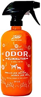 ANGRY ORANGE 24 oz Ready-to-Use Citrus Pet Odor Eliminator Pet Spray - Urine Remover and Carpet Deodorizer for Dogs and Cats