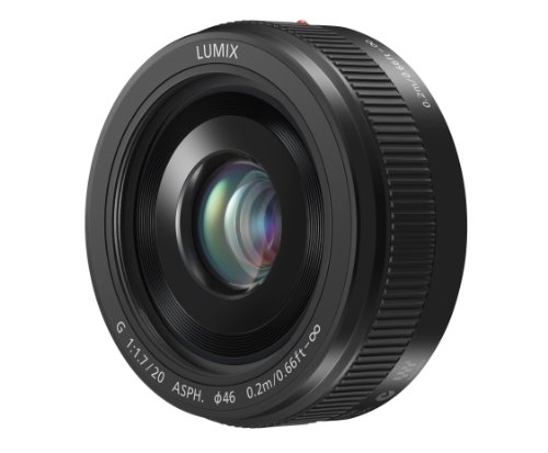 PANASONIC LUMIX G II Lens, 20MM, F1.7 ASPH, MIRRORLESS Micro Four Thirds, H-H020AK (USA Black)