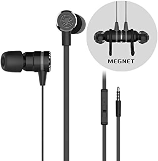 iXing G20 Wired Gaming Headphones Noise Cancelling Stereo Bass Magnet Earphones with 3.5mm Extension Jack Cable and PC Adapter for Laptop and Cellphones. (Black)