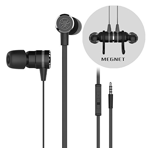 iXing G20 Wired Gaming Headphones Noise Cancelling Stereo Bass Magnet Earphones with 3.5mm Extension Jack Cable and PC Adapter for Laptop and Cellphones. (Black)