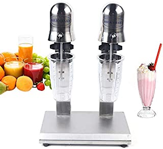 2-Head Household Electric Milkshake Maker Drink Mixer Milk Shake Machine Smoothie Frappe Blender Commercial Ice Cream Maker 560W