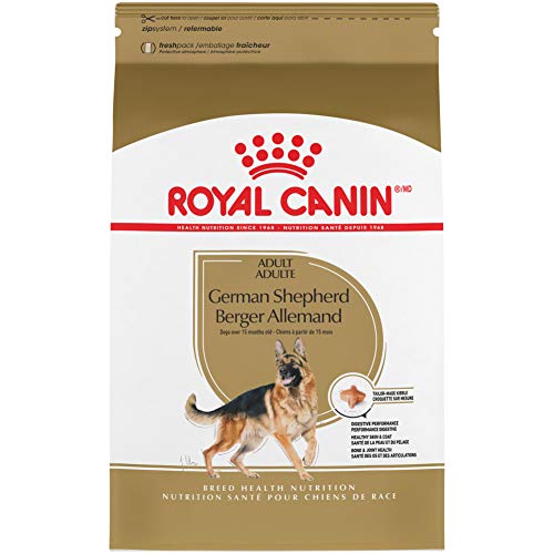 Royal Canin German Shepherd Adult Breed Specific Dry Dog Food, 30 pounds. bag