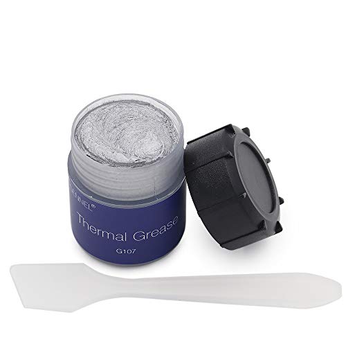 GENNEL 20g Silver Compound Thermal Conductive Grease Paste for CPU GPU Chipset Ovens Cooling