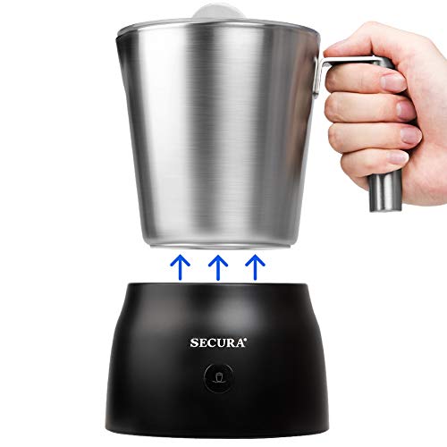 Secura Electric Milk Frother and Hot Chocolate Maker Machine