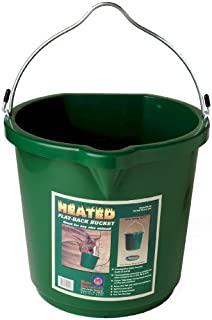 Farm Innovators 5-Gallon Flat-Back Heated Bucket (Additional Sizes and Styles Available)