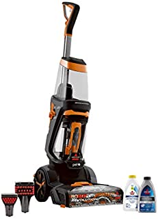 BISSELL ProHeat 2X Revolution Pet Full Size Upright Carpet Cleaner, 1548F, Orange