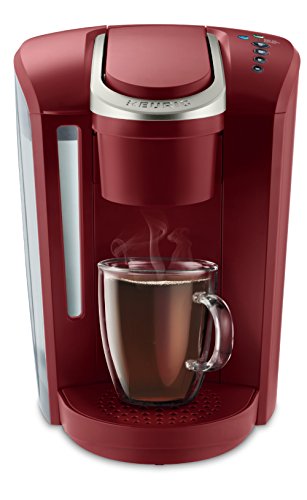 Keurig K-Select Coffee Maker, Single Serve K-Cup Pod Coffee Brewer, With Strength Control and Hot Water On Demand, Vintage Red