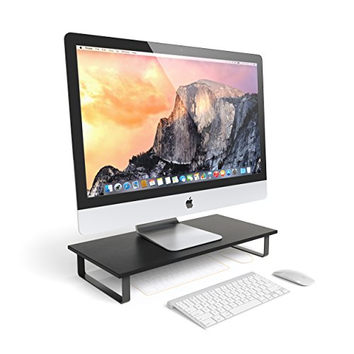 Satechi Classic Monitor Stand - Compatible with 27-inch iMac, Desktops, Laptops and Printers