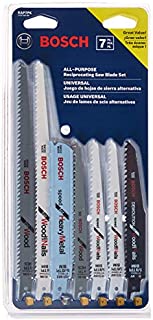 Bosch RAP7PK 7-Piece Reciprocating Saw Blade Set