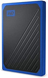 WD 1TB My Passport Go SSD Cobalt Portable External Storage, USB 3.0 - WDBMCG0010BBT-WESN