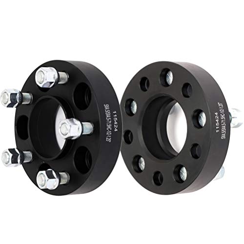 ECCPP 1.25 inch Wheel Spacers Adapters hub Centric 5 Lug 1.25