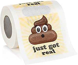 Funny Novelty Toilet Paper - Hilarious White Elephant Gift Idea, Christmas Present, or Gag Gift