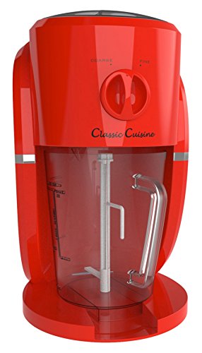 Frozen Drink Maker, Mixer and Ice Crusher Machine for Margaritas, Pina Coladas, Daiquiris, Shaved Ice Treats or Slushy Desserts by Classic Cuisine