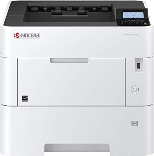 Kyocera 1102TR2US0 ECOSYS Model P3155dn B/W Laser Printer, 57 Pages per Minute B/W, 600 x 600 dpi and Up to Fine 1200 dpi, 600 Sheets Input Capacity, 275000 Pages Per Month Print Capacity