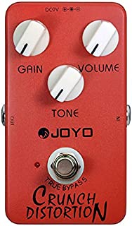 JOYO JF-03 Crunch Distortion Pedal British Classic Rock Distortion Effect Pedal for Electric Guitar True Bypass