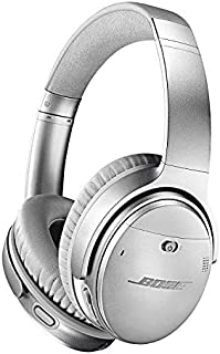 Bose QuietComfort 35 II Wireless Bluetooth Headphones, Noise-Cancelling, with Alexa voice control, enabled with Bose AR - Silver