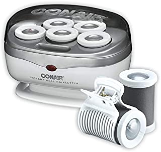 Conair Instant Heat Travel Hot Rollers; White